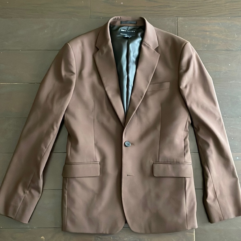 ASOS brown suit